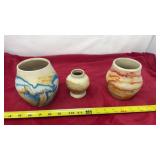 Nemadji Pottery Vases