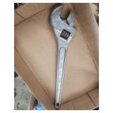 Indestro 15" adjustable wrench