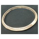 Sterling Silver Bangle Bracelet 32.9 Grams