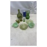 Vtg Jadeite Anchor Hocking Fire King Cups, Green