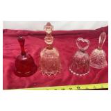 Bells includes pink like Depression Glass