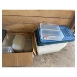 Rubbermaid Snap Cases and Clear Plastic Totes