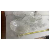 Punch Bowls 2 Glass one plastic