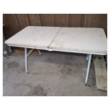 30 X 59 FOLDING TABLE, METAL BASE