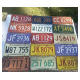 1960-77 Illinois License Plates