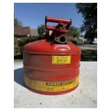 Justrite 3 Gal Safety Can