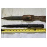 German WW11 bayonet 10" blade