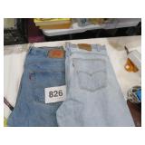 LEVIS 550 & 560 JEAN SHORTS W38