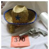 VTG BUCKS TOY CAP PISTOL & ACCESSORIES