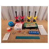 Lawn Darts, Pooltable, Skipper Ball, Butterfly