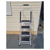 Four Wide Step Ladder