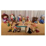 Porcelain Clown Doll Collection