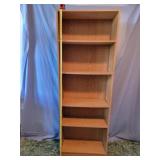 Bookcase 72" High, 25" Wide, 9-1/2" Deep