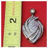 Diamond .925 Pendant 5.38g