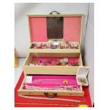 Jewelry Box Full Including Trifari