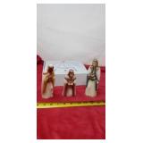 Fenton Handpainted The Wise Men Nativity 1st