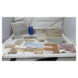 Vtg Collectible Receipts, Deposit Slips and more