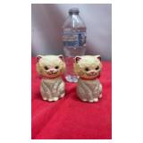 Vintage Anthropomorphic Celluloid Cat Kitten Salt