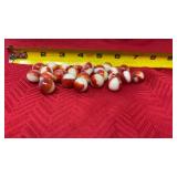 Vtg Marbles Set of 25