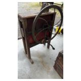 Vtg Wood & Cast Chief V21 Corn Sheller