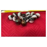 Vtg Marbles Set of 15