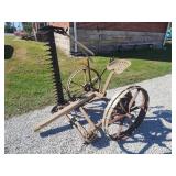 ACME  Giant horse drawn steel wheel sickle bar