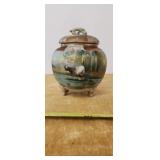 Royal Antique Nippon Biscuit Jar With Lid