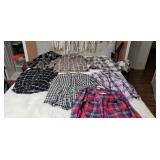 Xl and large flannel shirts