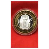 Luxor $10. Silver Gaming Token .999