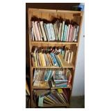 Old books and books shelf , bring boxes to load