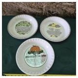 Pie plates including recipes  County