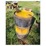 30 gallon steel oil drum