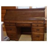 Office roll top desk