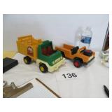 1979 FISHER PRICE TRUCKS