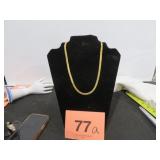 VTG TRAFARI GOLD NECKLACE