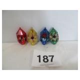 JEWEL BRIGHT CHRISTMAS ORNAMENTS