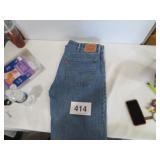 LEVI 505 MENS JEANS 38 X 38