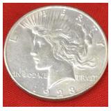 1923-S Peace Silver Dollar