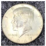 1967 Kennedy Half Dollar