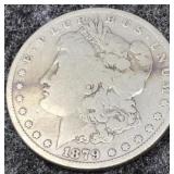 1879 Morgan Silver Dollar