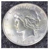 1922-S Peace Silver Dollar