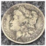 1883-O Morgan Silver Dollar