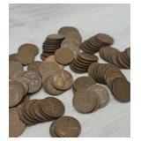 100 Unsearched Wheat Pennies