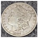 1900-O Morgan Silver Dollar