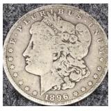 1896-O  Morgan Silver Dollar