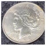 1925 Peace Silver Dollar