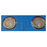 1935 P & D Buffalo Nickels