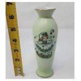 Lefton Shamrock Bud Vase