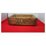 7-UP wooden Crate