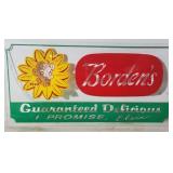 24" X12" plastic Bordens Elsie sign painted